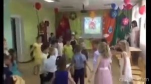 Современный танец на Выпускном празднике в МБДОУ "Детский сад №4 "Лесная сказка" р.п.Шаховская