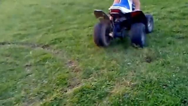 Пятак на quad Honda 90