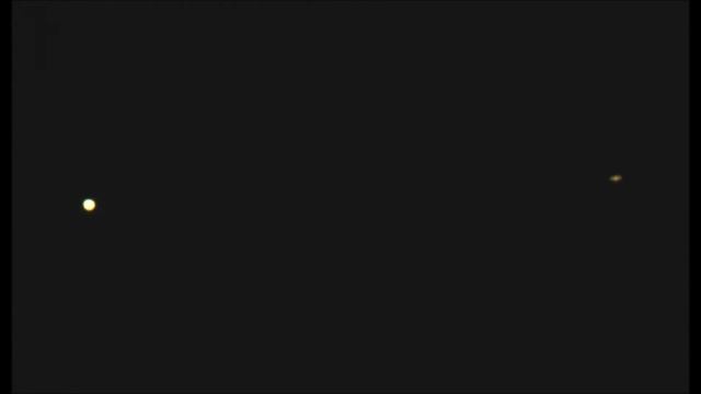 Юпитер и Сатурн в одном кадре 25 декабря смотреть онлайн