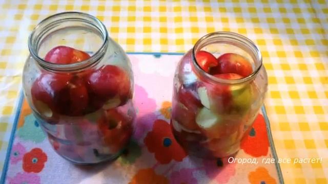 Яблоки на зиму в банках.  Просто и вкусно!.mp4