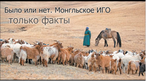 Было или нет Монгольское ИГО, только факты