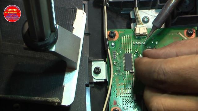 how to repair sony lcd tv display problem- klv-32ex330