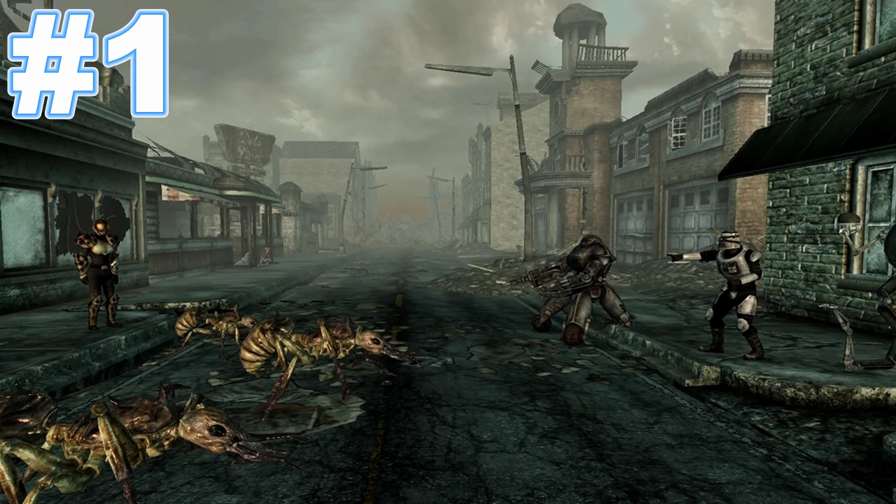 ▶Fallout 3. Нечеловеческий гамбит. #1