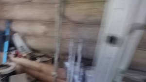 Проводка в ретро стиле.Банька-сруб из некалиброваного бревна.