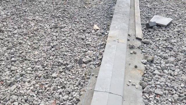 Гранитная брусчатка габбро карандаш, улучшена мощение #брусчатка