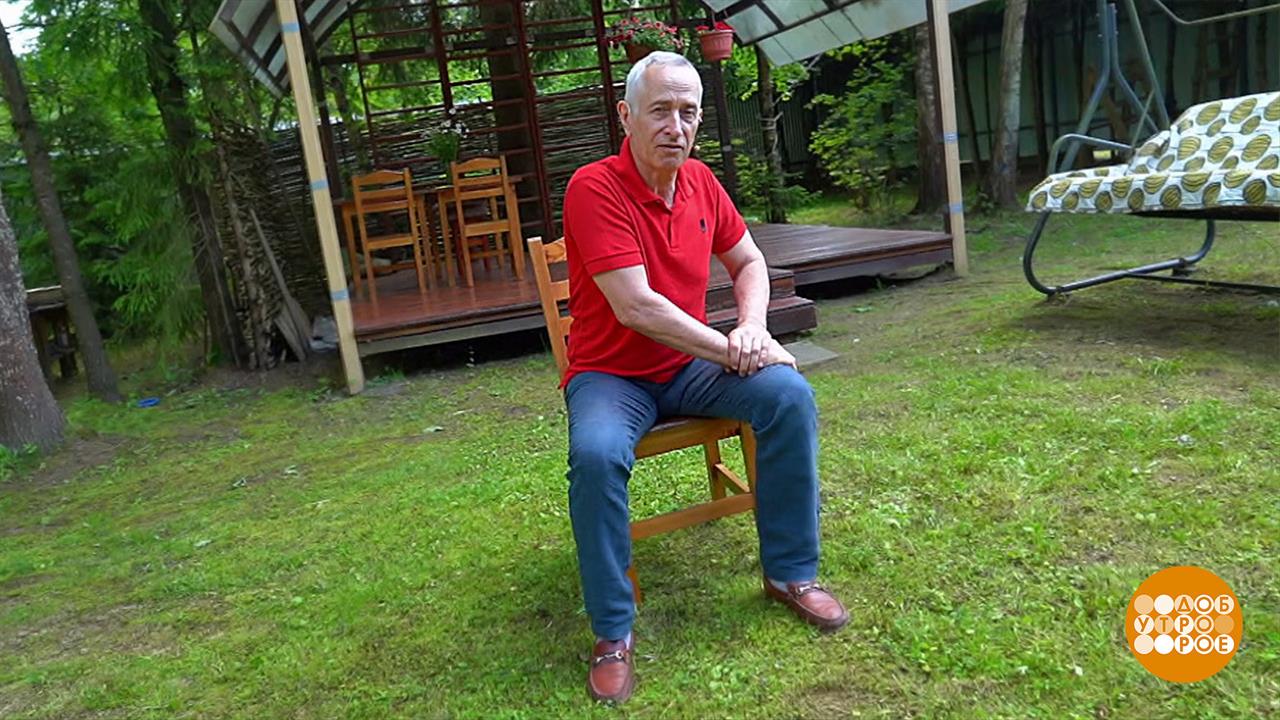 Дачный самомассаж от доктора Попова. Доброе утро. Фрагмент выпуска от 22.06.2023