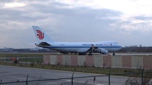 Boeing 747-400F in Liège Airport