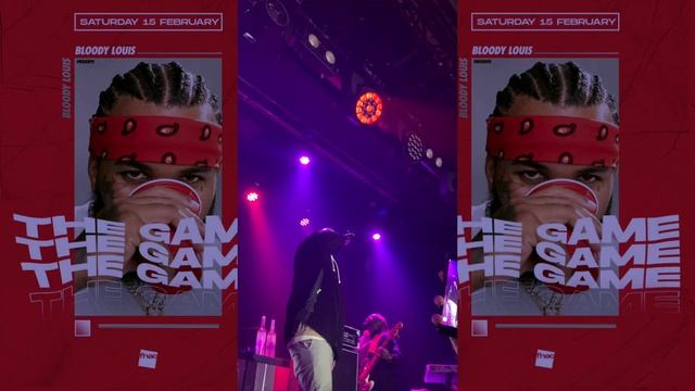 THE GAME • BORN 2 RAP TOUR • BLOODY LOUIS • 2020