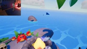 Голодное выживание на острове с крабом ! IslandTime !