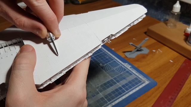 Стройка модели звездного разрушителя "Venator" (SWM) смотреть онлайн