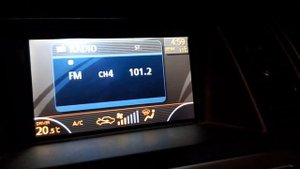 Цветной экран вместо монохромного Nissan murano z50