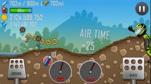 🚗 Hill Climb Racing - Invisible car | GamePlay 🎮