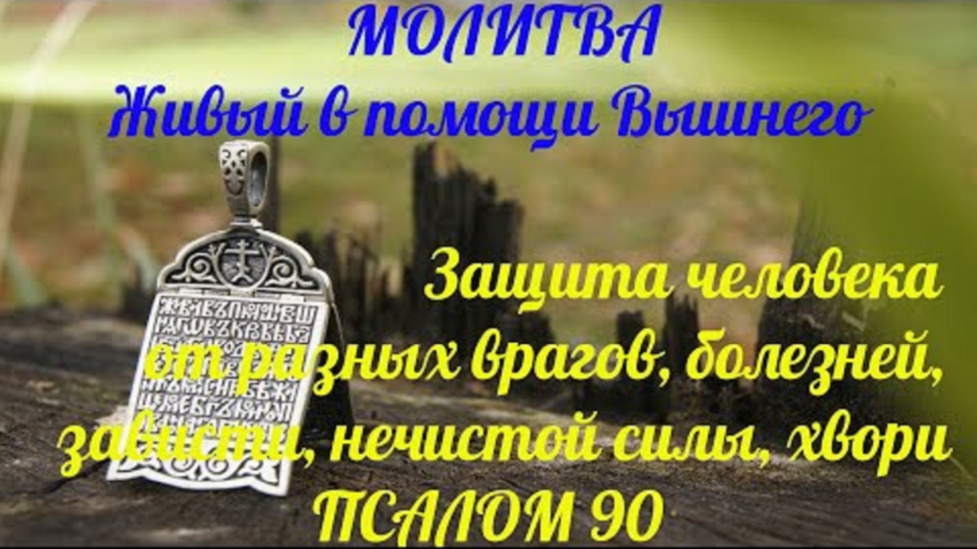 Солдата спас пояс живый в помощи 90 псалом фото и видео