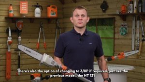 Stihl HT 105, és HT 135 profi benzines magassági ágnyesők