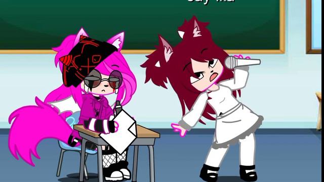 У каждого есть такая в классе девочка? meme/Gacha club смотреть онлайн