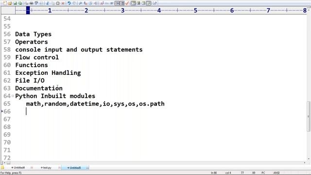 Microsoft Python Certification (98-381) Online Training || Session - 1 (Demo-2) || by DURGA Sir
