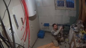 Сам поставил бойлер для воды в частном доме! #840