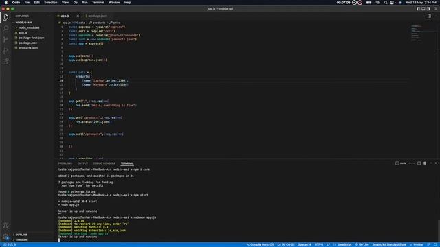 Learn to Build an API using nodejs in 15 min | Node.js | Rest API | Programming