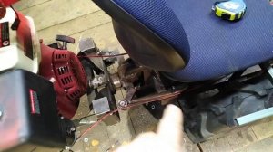 Переломка из мотоблока мтз часть 5