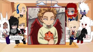 Pro heroes+ LOV react to hawks angst