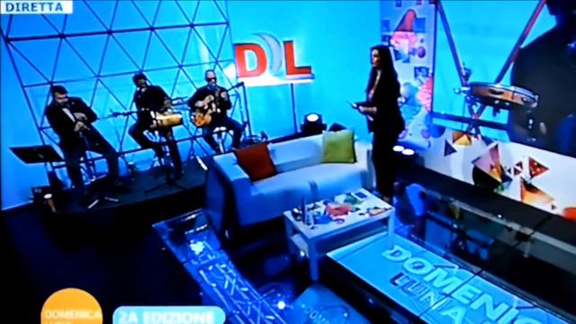 "ROBERTINHO BASTOS TRIO" OSPITI A "DOMENICA LUNA LIVE" DEL 12/03/2017