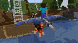 Monster School : FUNNY SWIMMING CHALLENGE goes BAD - Minecraft Animation