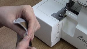 Как быстро распустить оверлочную строчку 4х ниточную