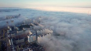 Самару накрыл густой туман