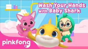 Wash Your Hands Dance with Baby Shark | Join #BabySharkHandWashChallenge | Pinkfong Songs for Kids