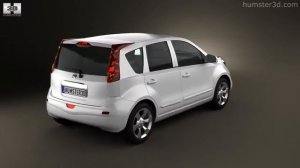 Nissan Note 2009 by 3D model store Humster3D.com