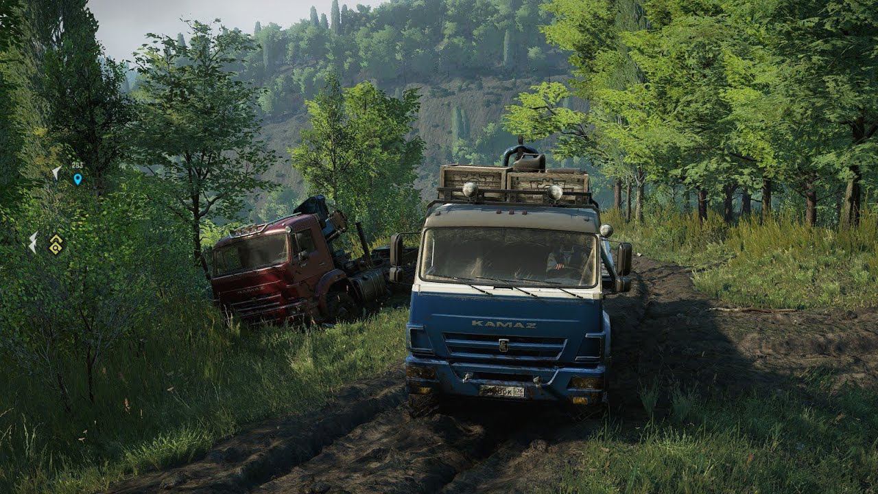 Мод- Карта "Дорога смерти". Только картошку возить... В режиме ХардКор. смотреть онлайн