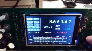 Проверка синтезатора на Arduino Mega 2560 + Si5351 после сборки