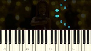 Squid Game OST - Fly Me to the Moon - VERY EASY Piano tutorial