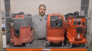Эволюция пылесосов HILTI - VCU40.VC 40-UL.VC 40L-X, а так же VC 20-UL, VC 20L-X, новинки HILTI 2021