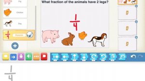 Scratch Jr Fraction Game