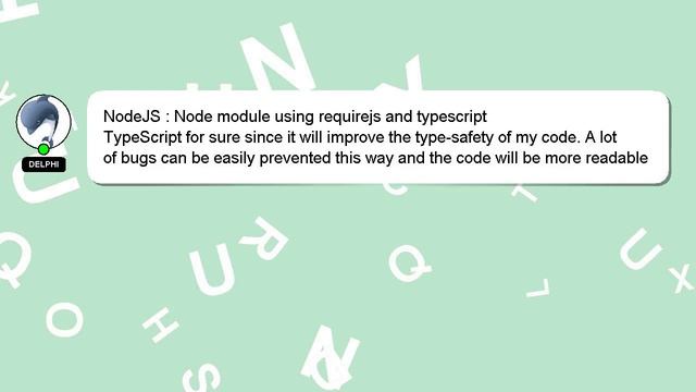 NodeJS : Node module using requirejs and typescript