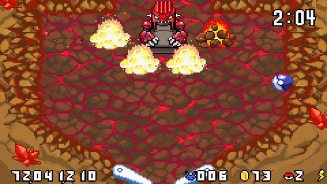 Game n°303 - Pokemon Pinball : Rubis and Saphir ( GBA ) All bosses смотреть онлайн