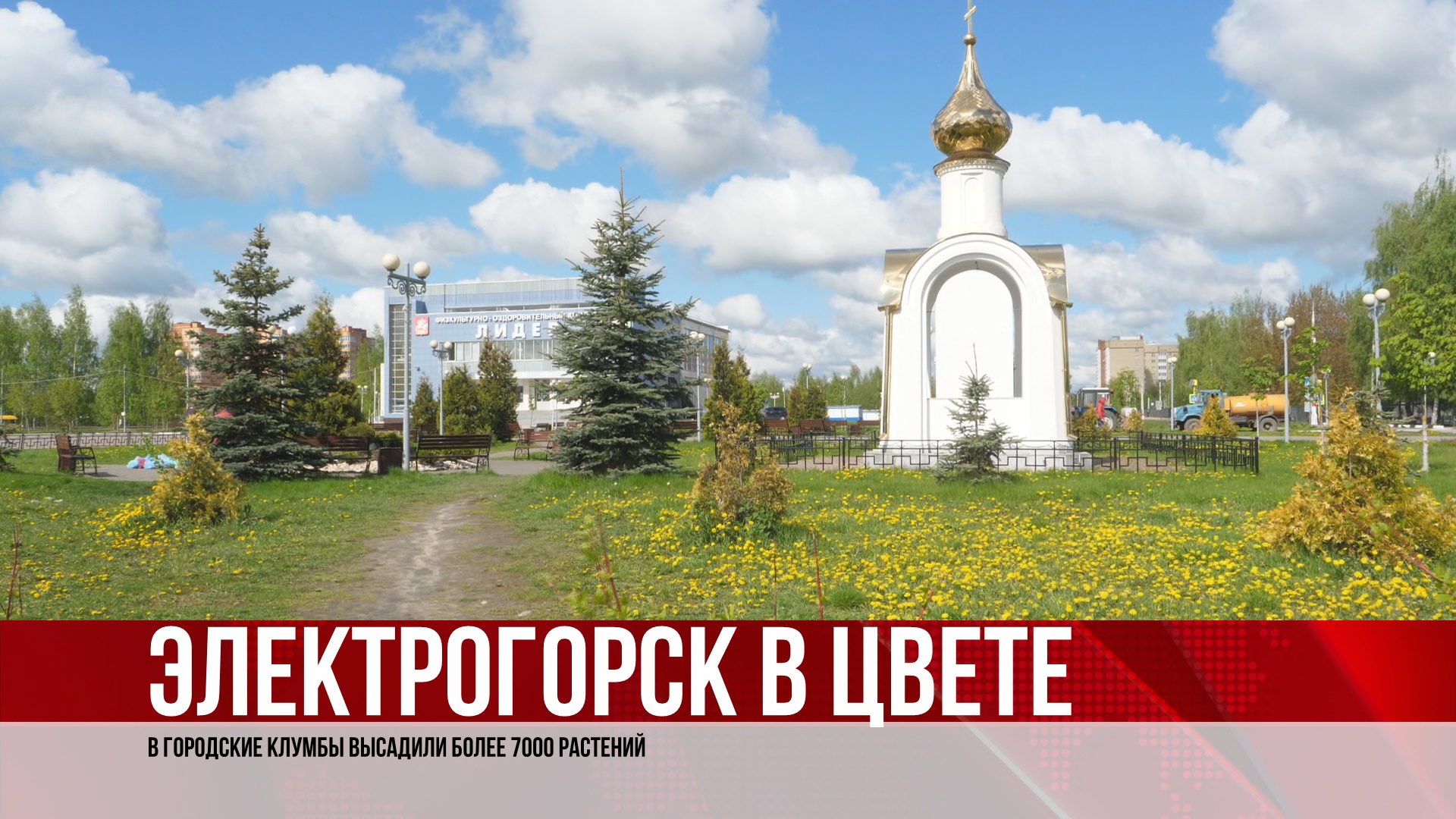 Электрогорск в цвете. (18.05.22)