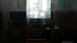 Акустика Yamaha NS-6490, усилитель Yamaha P2050, источник ЦАП SU9.