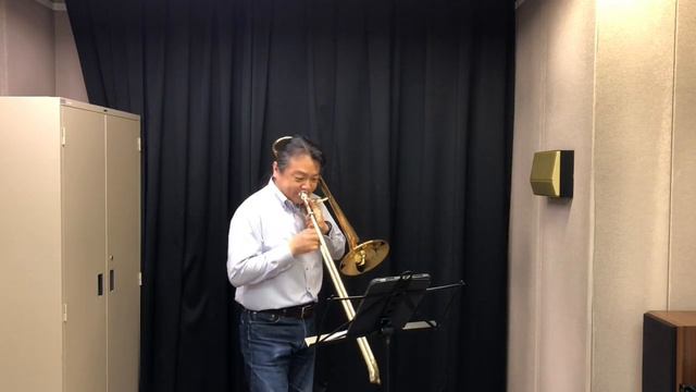 F.Vobaron - 34 Etudes from Studies for Trombone - No.8 смотреть онлайн