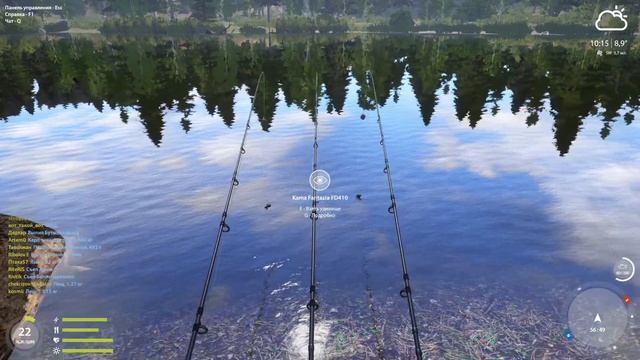 Русская рыбалка 4 Старый острог Лещ 56:49 клипса 15 смотреть онлайн