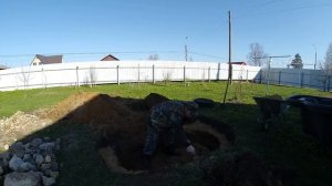 Вкапываем новый прудик возле дома //ДЕКОРАТИВНЫЙ ПРУД