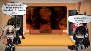 Girls Frontline React to DOOM ETERNAL