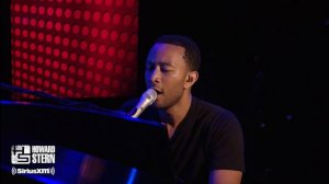 John Legend “All of Me” Live on the Howard Stern Show (2013)