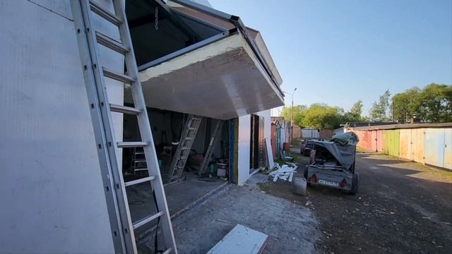 ПОДЪЁМНО СКЛАДНЫЕ ВОРОТА ДЛЯ ГАРАЖА СВОИМИ РУКАМИ