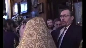 70-летний юбилей О. Василия Ермакова. 20 декабря 1997 года.  Батюшкин день рожденья