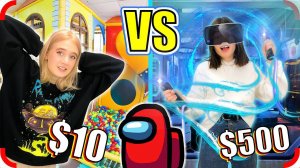 Чья ИГРОВАЯ КОМНАТА Лучше за 10$ или за 500$ Челлендж