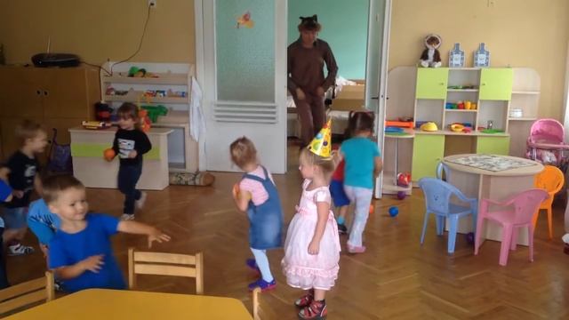 День рождения в детском саду,birthday party аниматор,3 года celebrating birthday in kindergarten смотреть онлайн