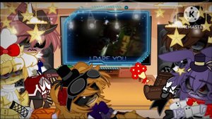 Fnaf 1 react to Send me down to hell by:@nightcove_thefox8388 {Remake}