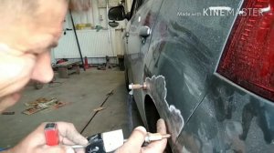 Споттер Пилот мини, рихтовка крыла